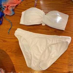 TOMMY BAHAMA WHITE BIKINI SET